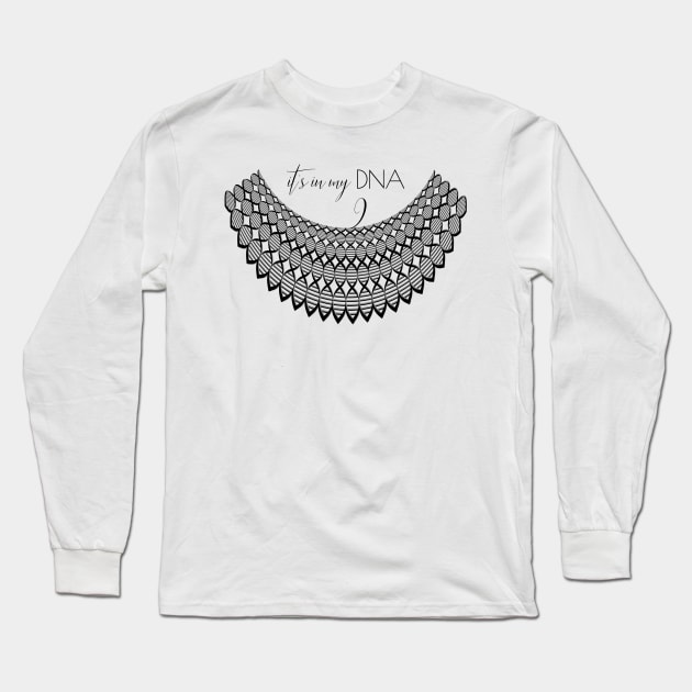 Ruth Bader Ginsburg RBG Long Sleeve T-Shirt by norules